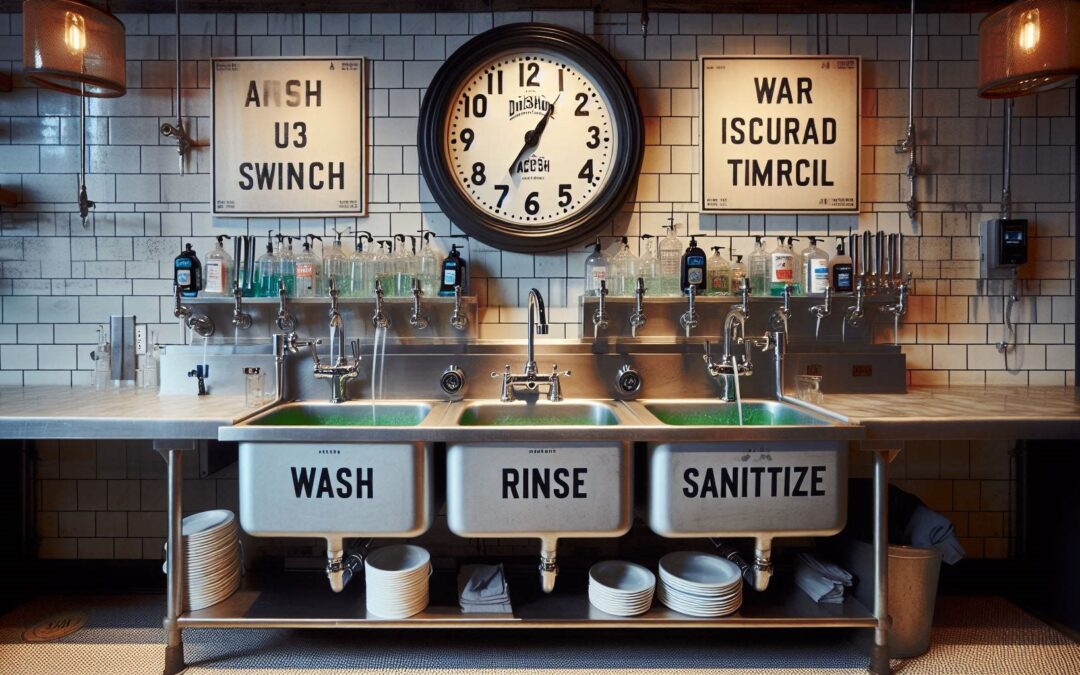Proper 3-Compartment Sink Setup